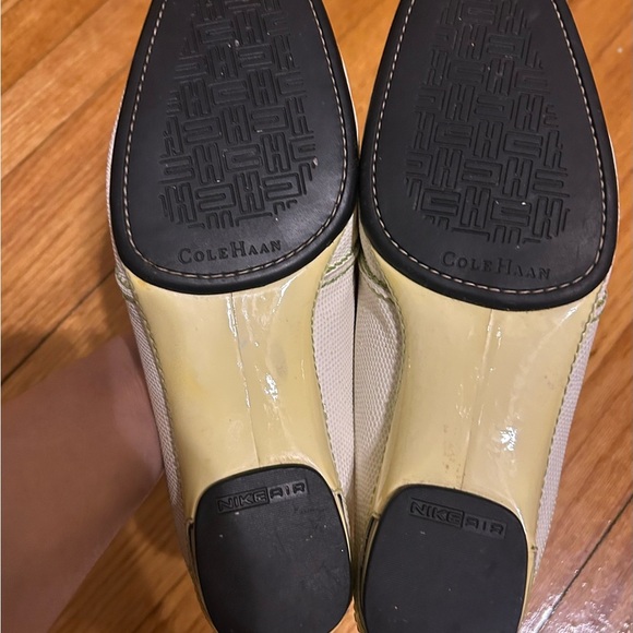 Vintage Cole Haan Air Mule Slide Women's Sz 8 B Green/White Slip On Bit Loafers - Picture 8 of 10